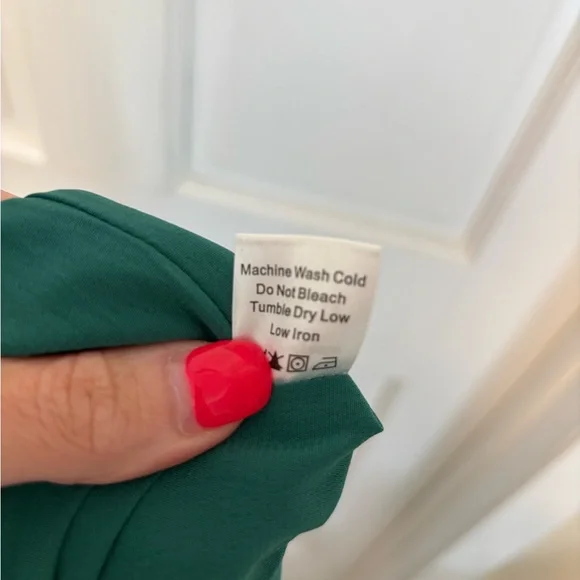 NWOT Tuckernuck Emerald Green Burnout Faye Blouse - Picture 9 of 9